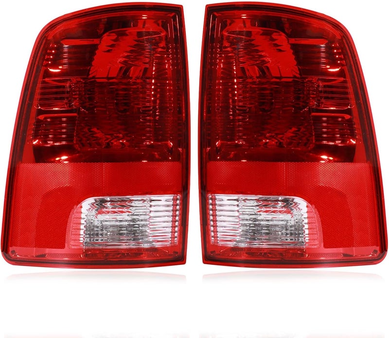 CONLLCON Tail Lights Assembly Compatible with 2009-2018 Dodge Ram 1500 2500 3500, Rear Light Taillights Replacement # 55277415AD 55277414AE - Image 1